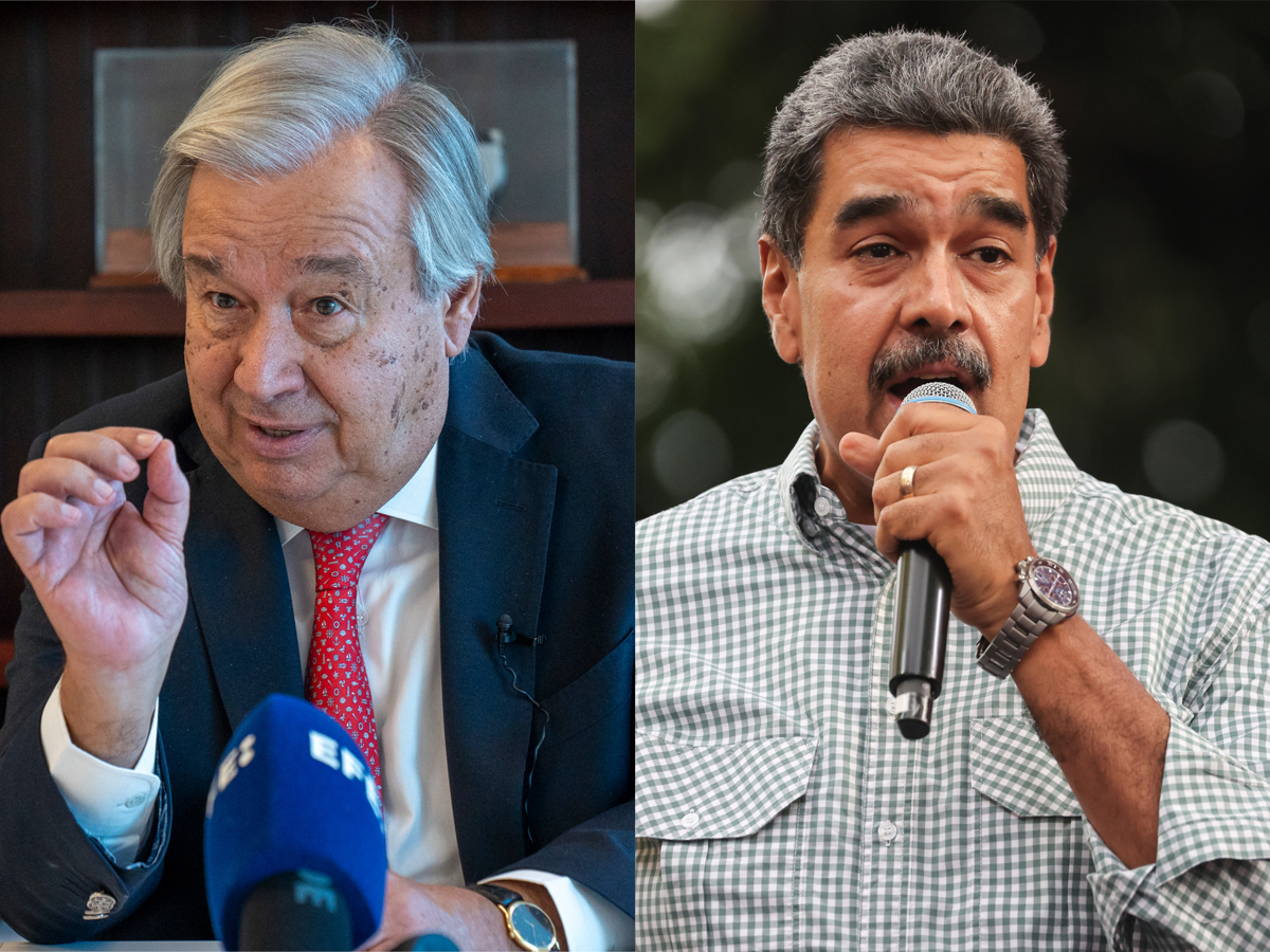 Guterres habló con Maduro y le expresó su preocupación por la violencia postelectoral