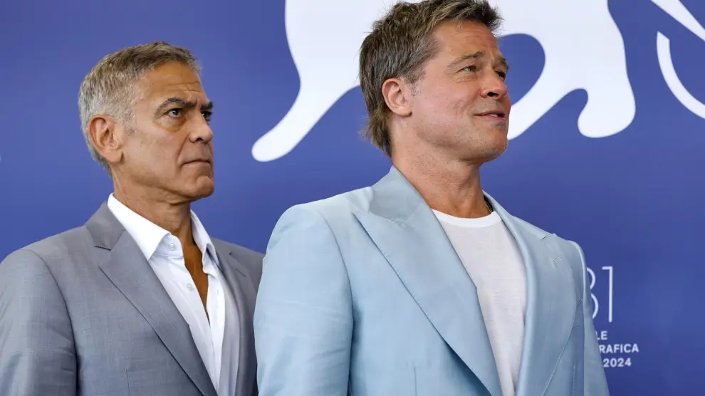 Brad Pitt y George Clooney se unen en la comedia Wolfs