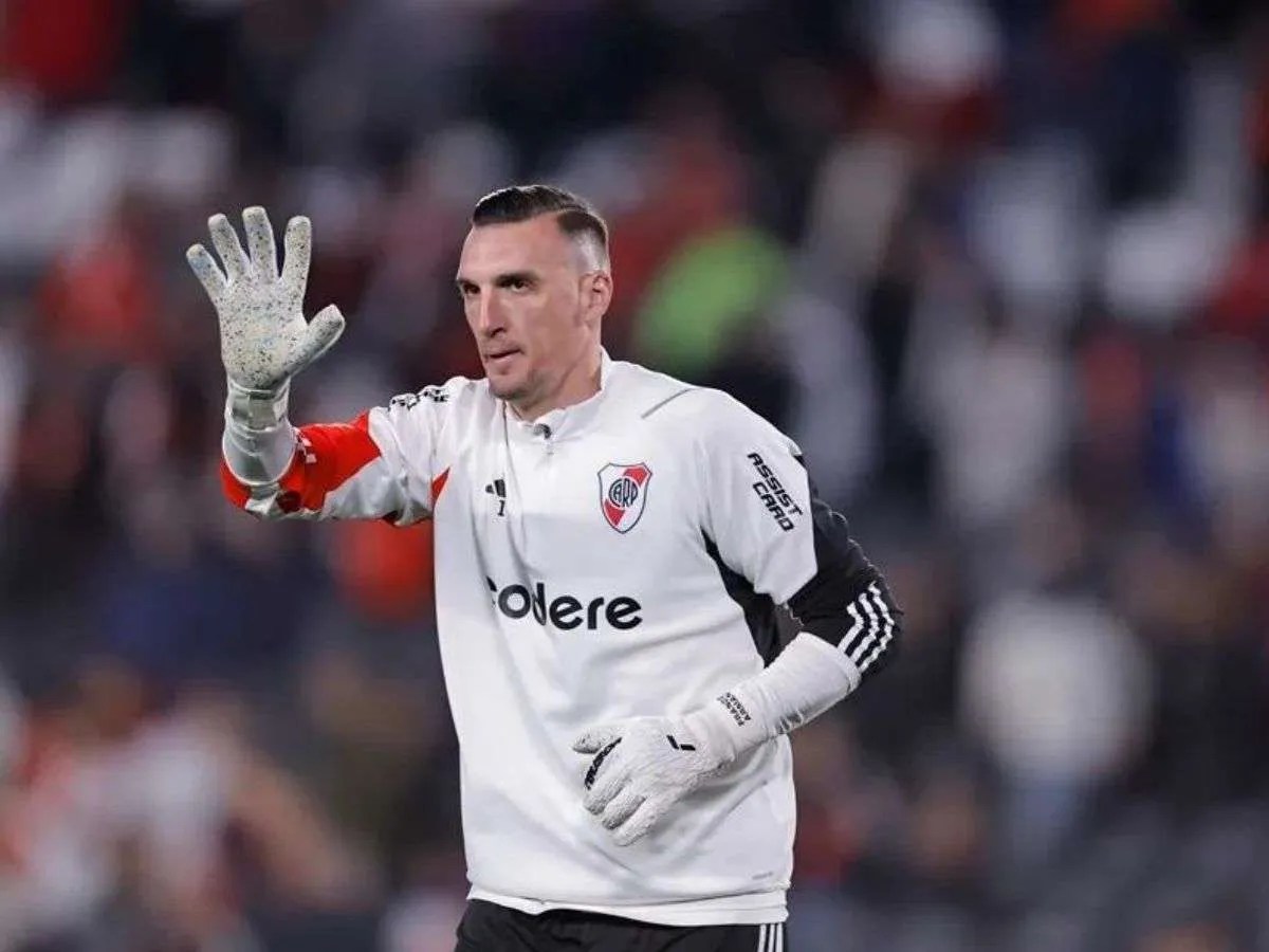 Franco Armani se retira de la selección Argentina