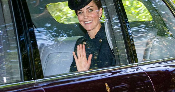 Kate Middleton realiza su primera aparición pública tras cáncer