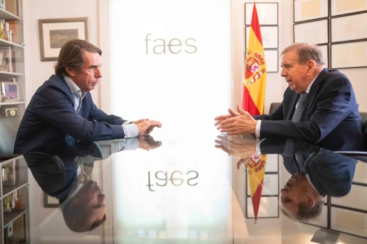 ¿Qué pasó en la reunión entre José María Aznar y Edmundo González? – Noticias Todos Ahora