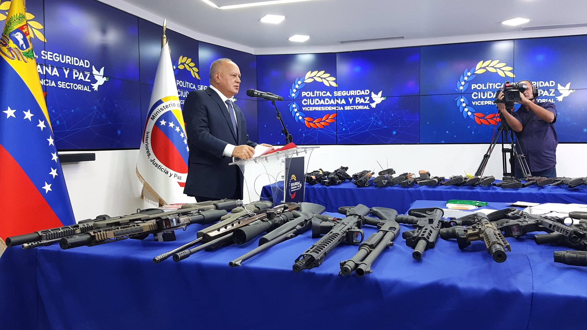 Cabello acusa España y EEUU de ingresar armas y mercenarios para atacar al Gobierno de Maduro