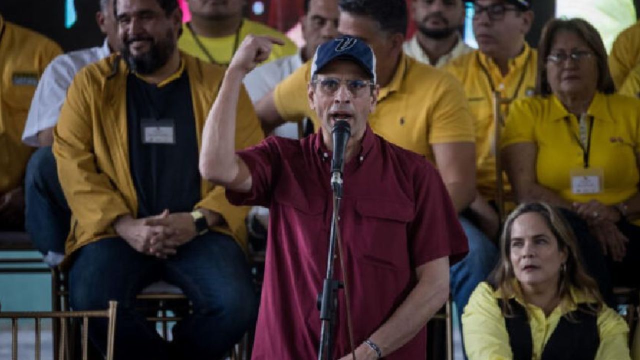 Henrique Capriles se retiró de la junta directiva de Primero Justicia