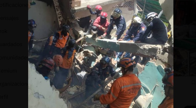 Más temprano, poco después de la explosión, se confirmó la muerte de su madre Yamilet Quevedo, de 51 años.