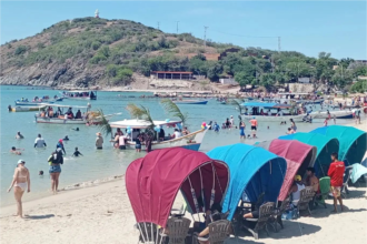 Más de mil turistas disfrutan de Playa Zaragoza durante las fiestas de la Virgen del Valle