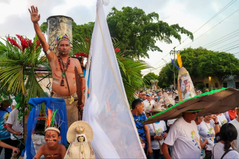 Más de 5000 personas se hicieron presentes en las festividades de la Virgen de El Valle Guaiquerí