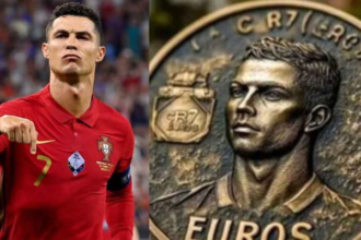 Esta moneda, ya ha comenzado a circular en las redes sociales, y se puede observar la cara de ‘CR7’.