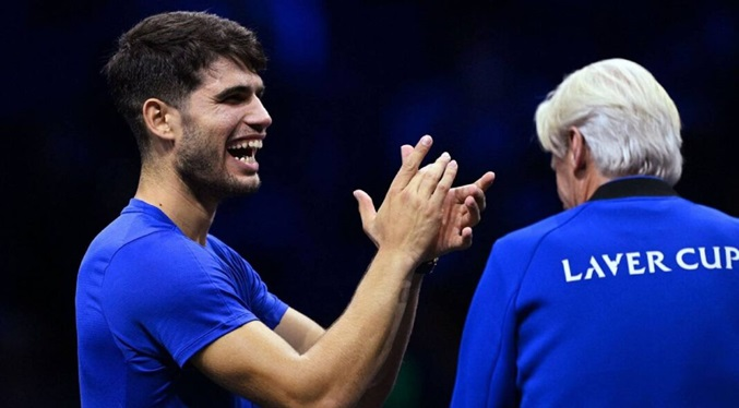 Alcaraz culmina remontada de Europa en jornada final de la Copa Laver