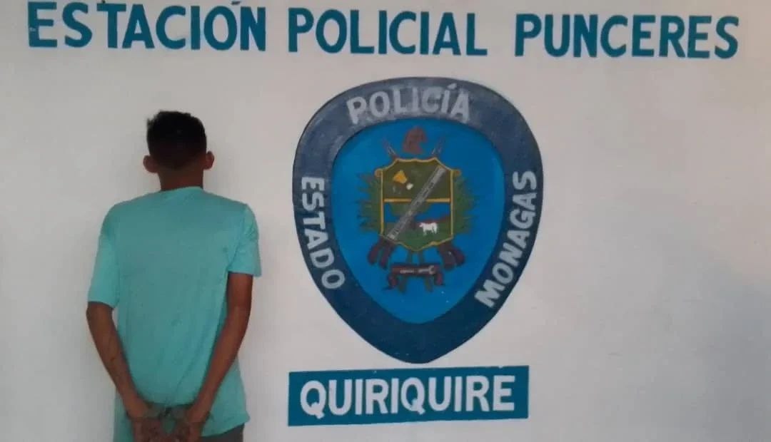 Capturan en Quiriquire a alias “El Osi” por asesinar a un hombre