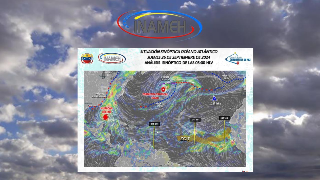 Nubosidad y lluvias para estos estados del país