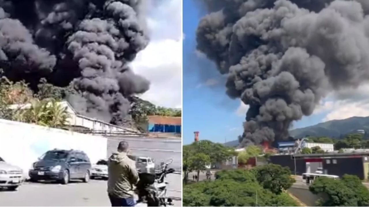 Se registró un incendio en La Bandera: (+VIDEOS)