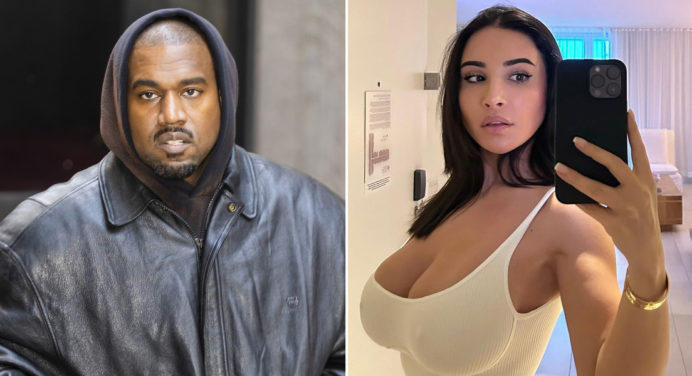 Modelo de OnlyFans demanda a Kanye West por violarla en una fiesta de P. Diddy