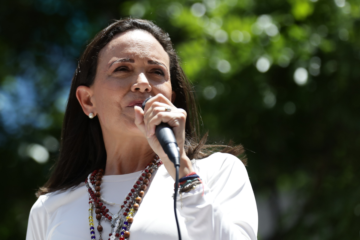 María Corina Machado dice que sigue la lucha para “cobrar” la victoria electoral