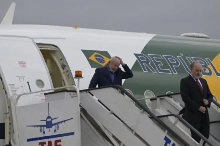 ¿Qué le pasó al avión de Lula da Silva en México?