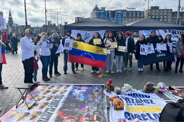 Protesta mundial: Diáspora venezolana exigió libertad de menores detenidos tras presidenciales – Noticias Todos Ahora