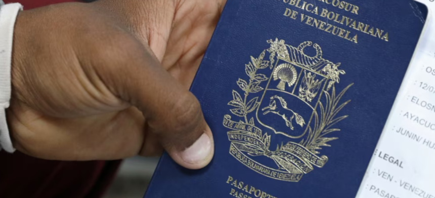 Pasaporte venezolano vencido