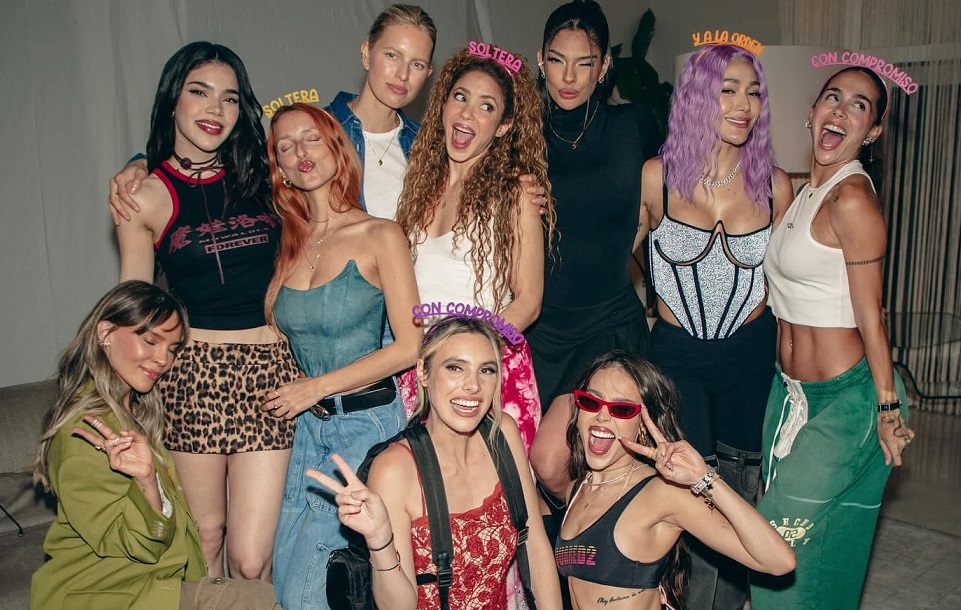 Shakira celebró fiesta de solteras famosas en casa de Lele Pons