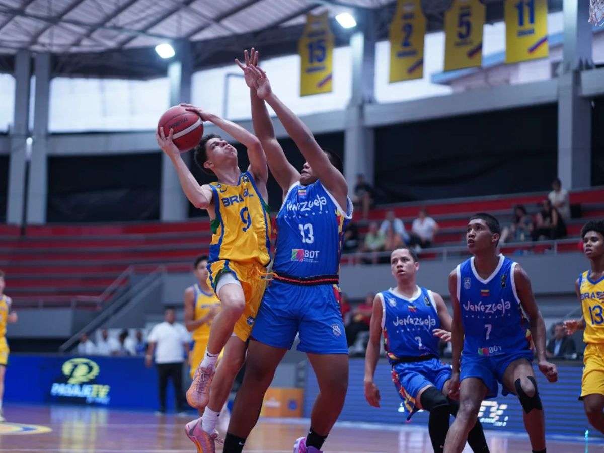 Venezuela cedió ante Brasil en el Sudamericano U15