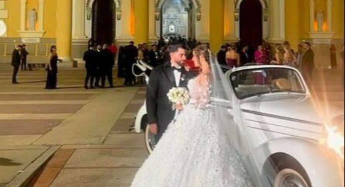 Miss Venezuela 2020 se casó por la iglesia (+fotos)