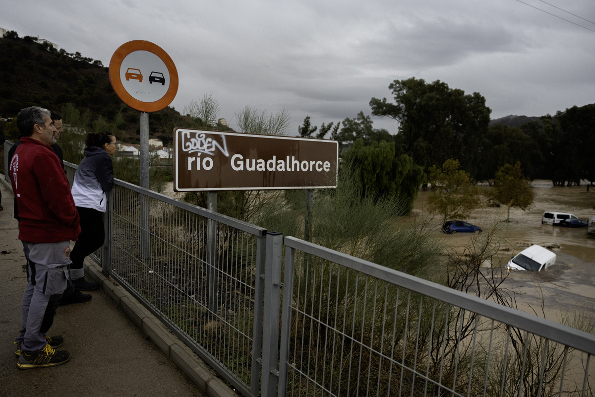 La dana castiga Sur y Levante de España, con 7 desaparecidos tras lluvias e inundaciones