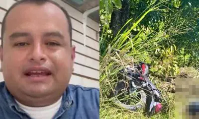 Edwin Santos falleció por accidente de moto