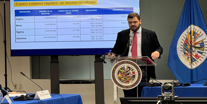 Comando Con Venezuela presentó informe técnico sobre el #28Jul ante la OEA