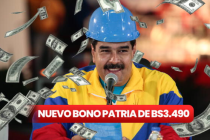 NUEVO BONO de 3.490 bolívares HOY: activa y cobra el subsidio de OCTUBRE