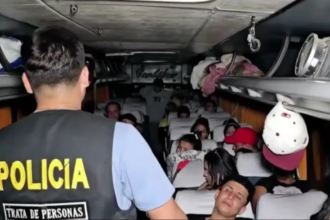 El operativo se llevó a cabo en la localidad de Zorritos, cerca de la carretera Panamericana Norte, en la frontera peruana.