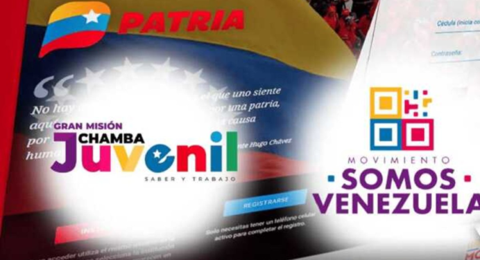 Entrega de estipendio Chamba Juvenil y Somos Venezuela +MONTO