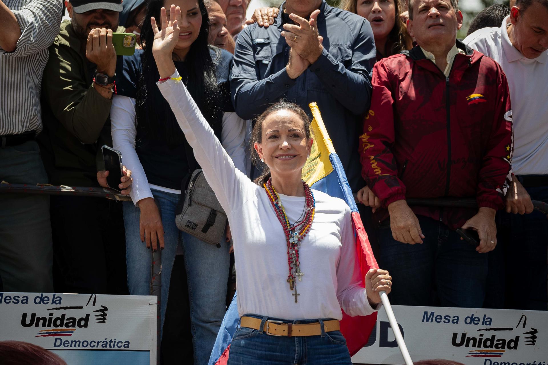 María Corina Machado dedica el Sájarov a los venezolanos “perseguidos por la tiranía”