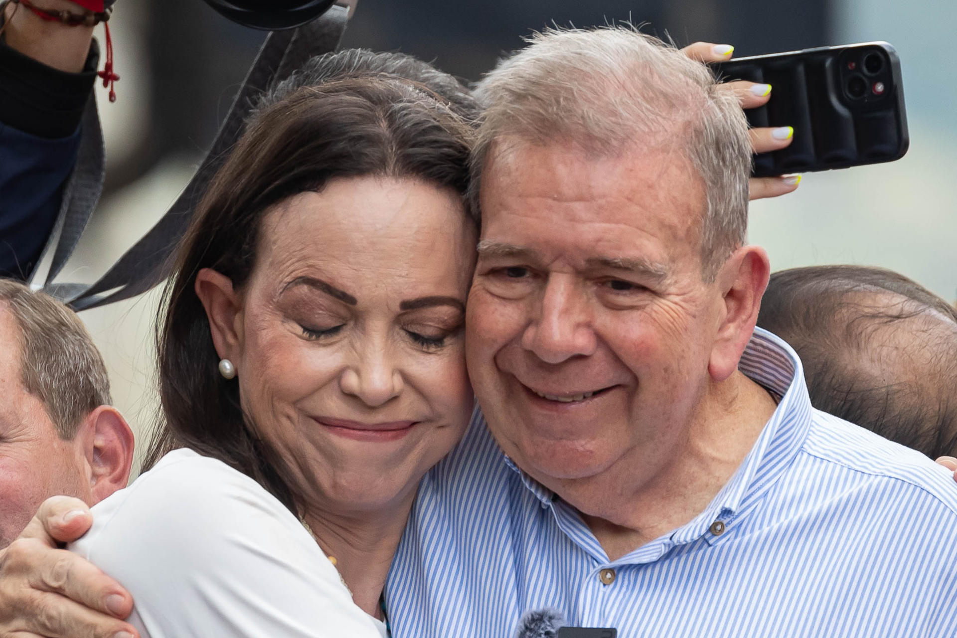 Premio Sájarov del Parlamento Europeo para María Corina Machado y Edmundo González