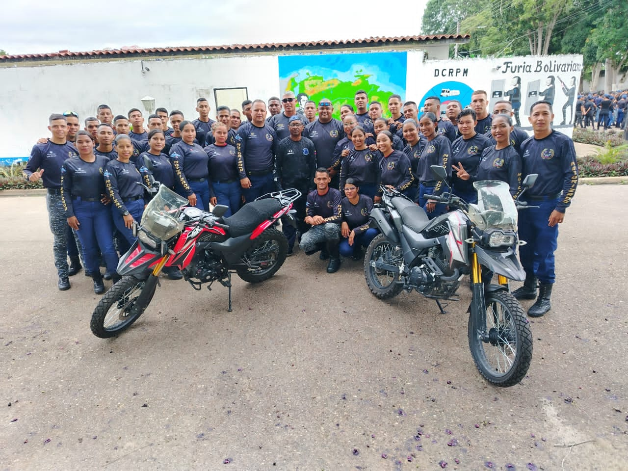 Polimaturín inició tercer curso de patrulleros motorizados