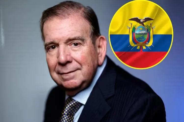 Ecuador reconoce a Edmundo González como presidente electo