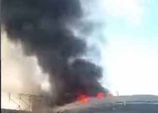 Se registra incendio en El Platillo