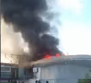 Se registra incendio en El Platillo