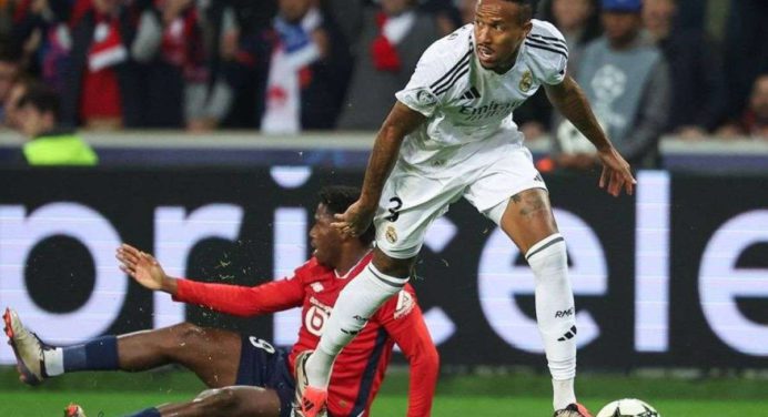 Éder Militao será operado de rotura de ligamento