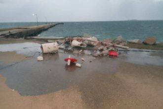 Fuerte lluvia sorprende a Margarita Video