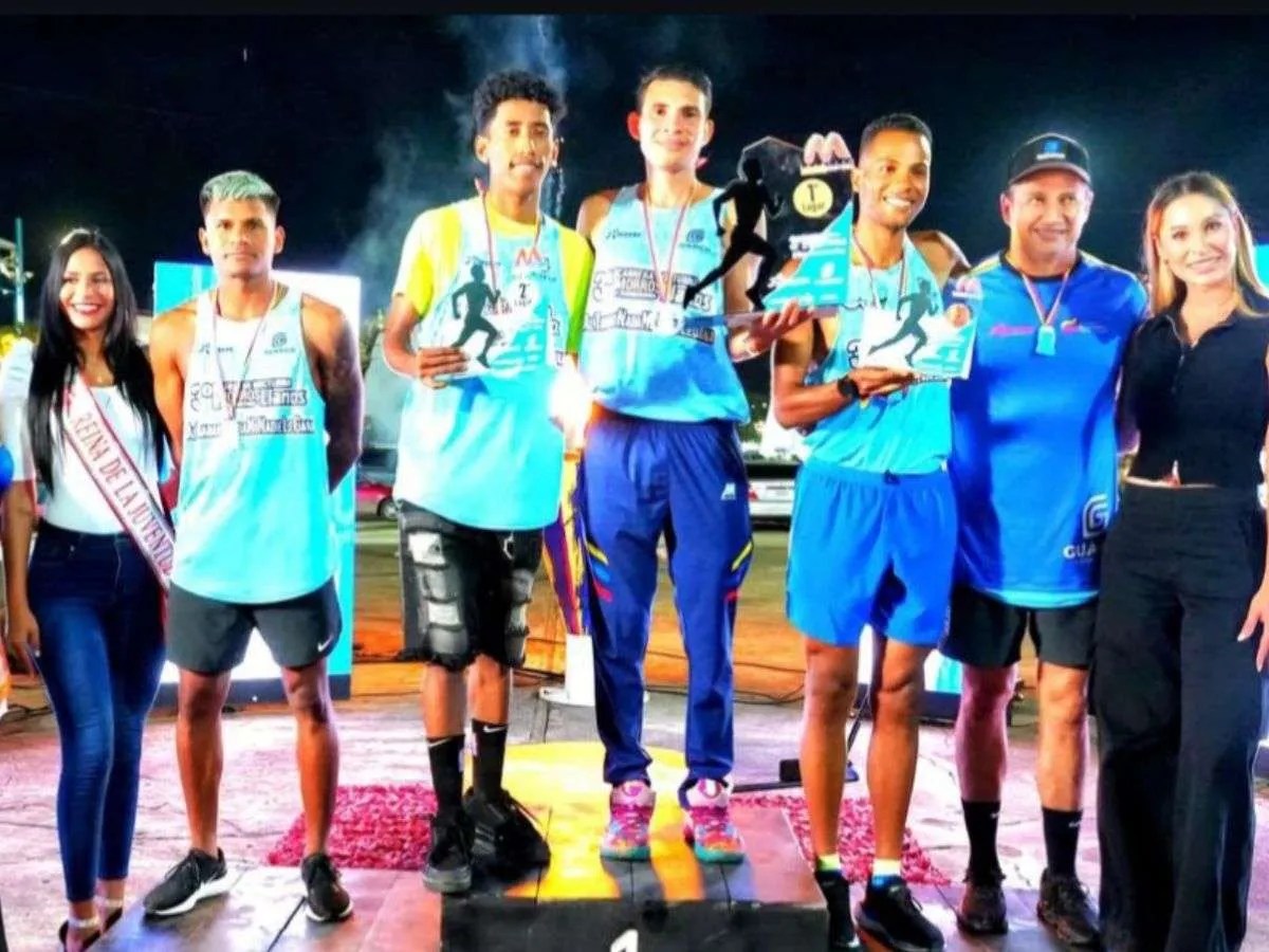 Guárico celebró la carrera nocturna Morros Llanos 10K