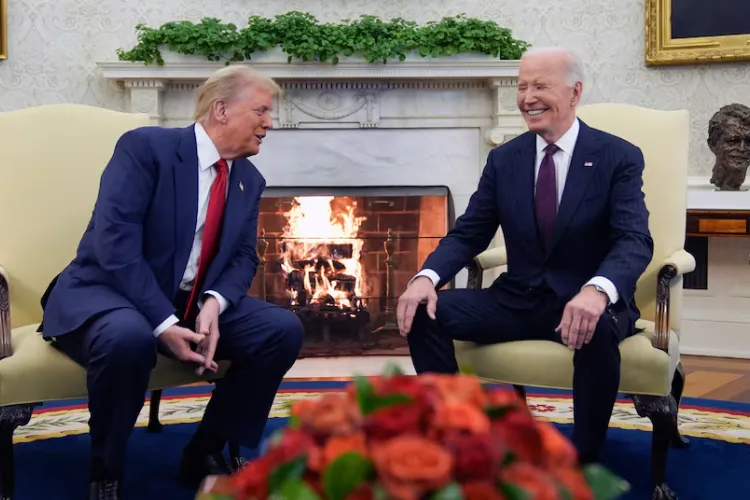 Trump y Biden se reunieron en la Casa Blanca, ¿cómo fue el encuentro? – Noticias Todos Ahora