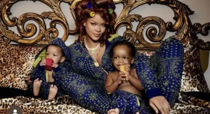 Rihanna e hijos protagonizan nueva campaña de Savage x Fenty
