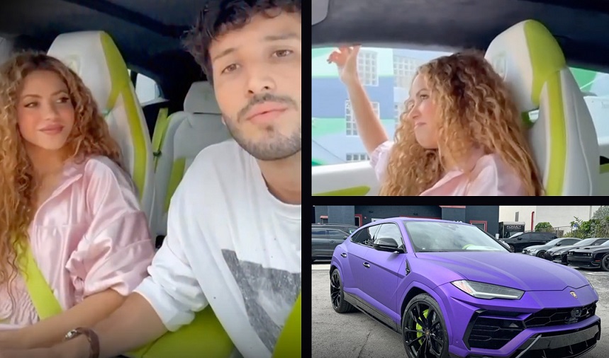 La impactante promesa de Shakira mientras cantaba con Sebastián Yatra en su carro