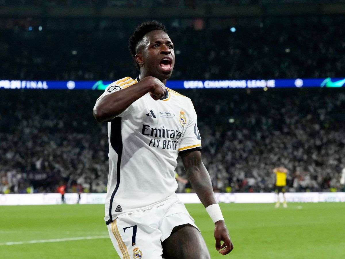 Con triplete de Vinicius Jr. Madrid golea al Osasuna