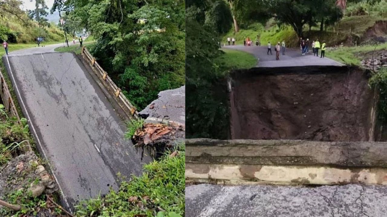 Colapso del Puente que une Guanare y Biscucuy