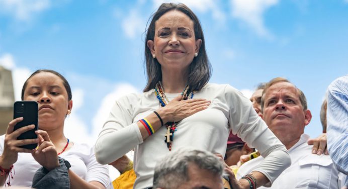 María Corina Machado: «Que nos acusen de traición a la patria cuando dejemos de creer que este país va a ser libre”