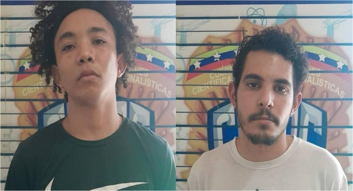 Capturados dos hombres por sextorsión en Anzoátegui