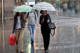 Persiste nubosidad y lluvias en el país este miércoles