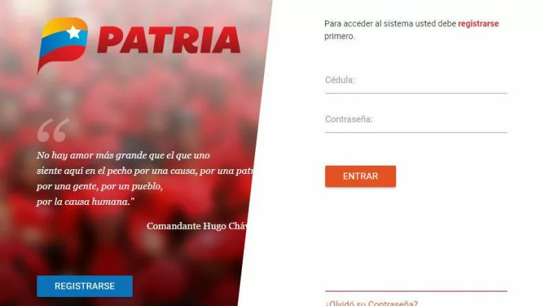 Plataforma Patria: Inicia pago de megabono por Bs 1.800