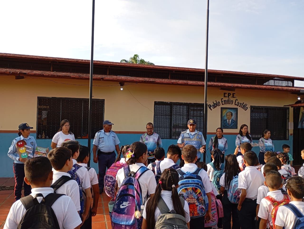 Policía Comunal del estado Monagas se despliega en escuelas de cuatro municipios