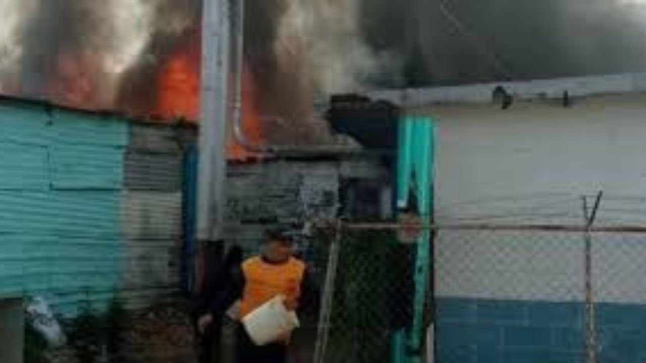 Un incendio en Maracay deja a 6 familias sin hogar