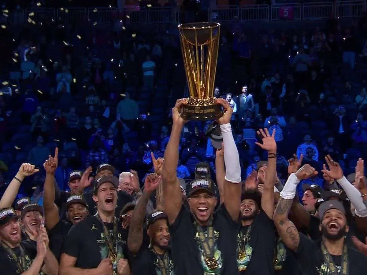 Giannis lleva a Milwaukee al título de la NBA Cup